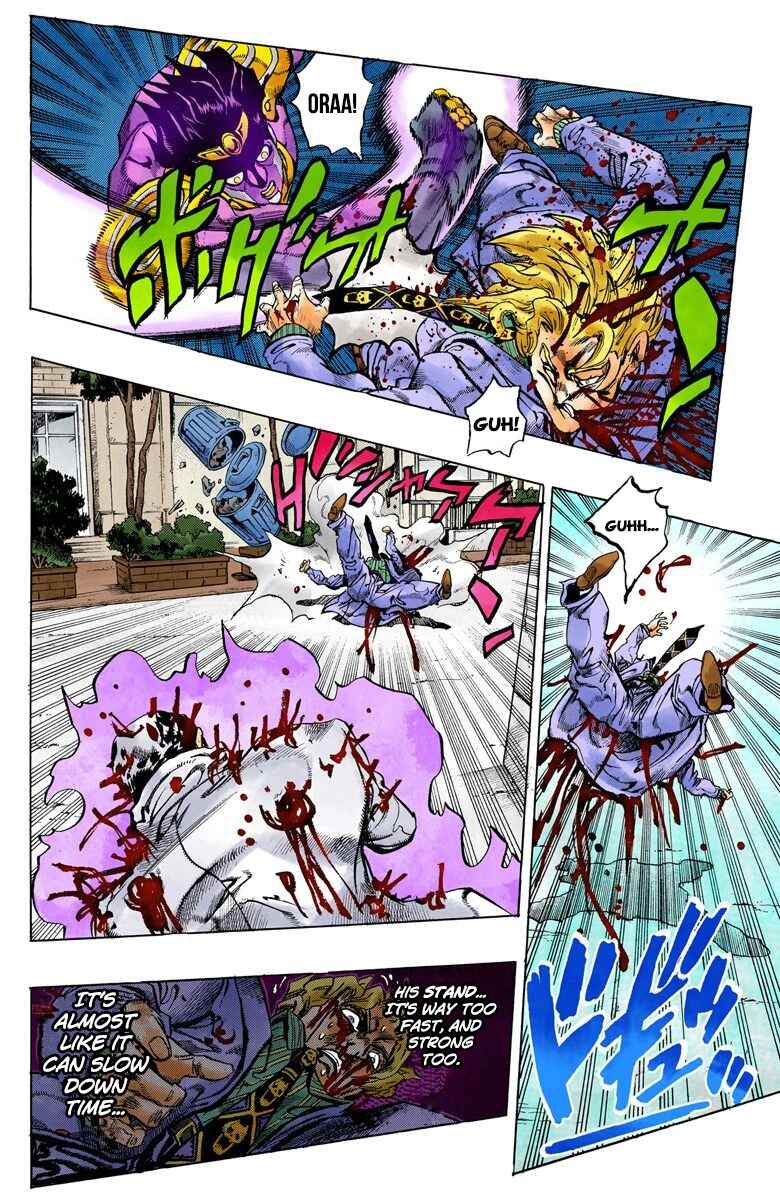 JoJo no Kimyou na Bouken: Part 4 - Diamond wa Kudakenai Color-ban Chapter 97 - Page 16