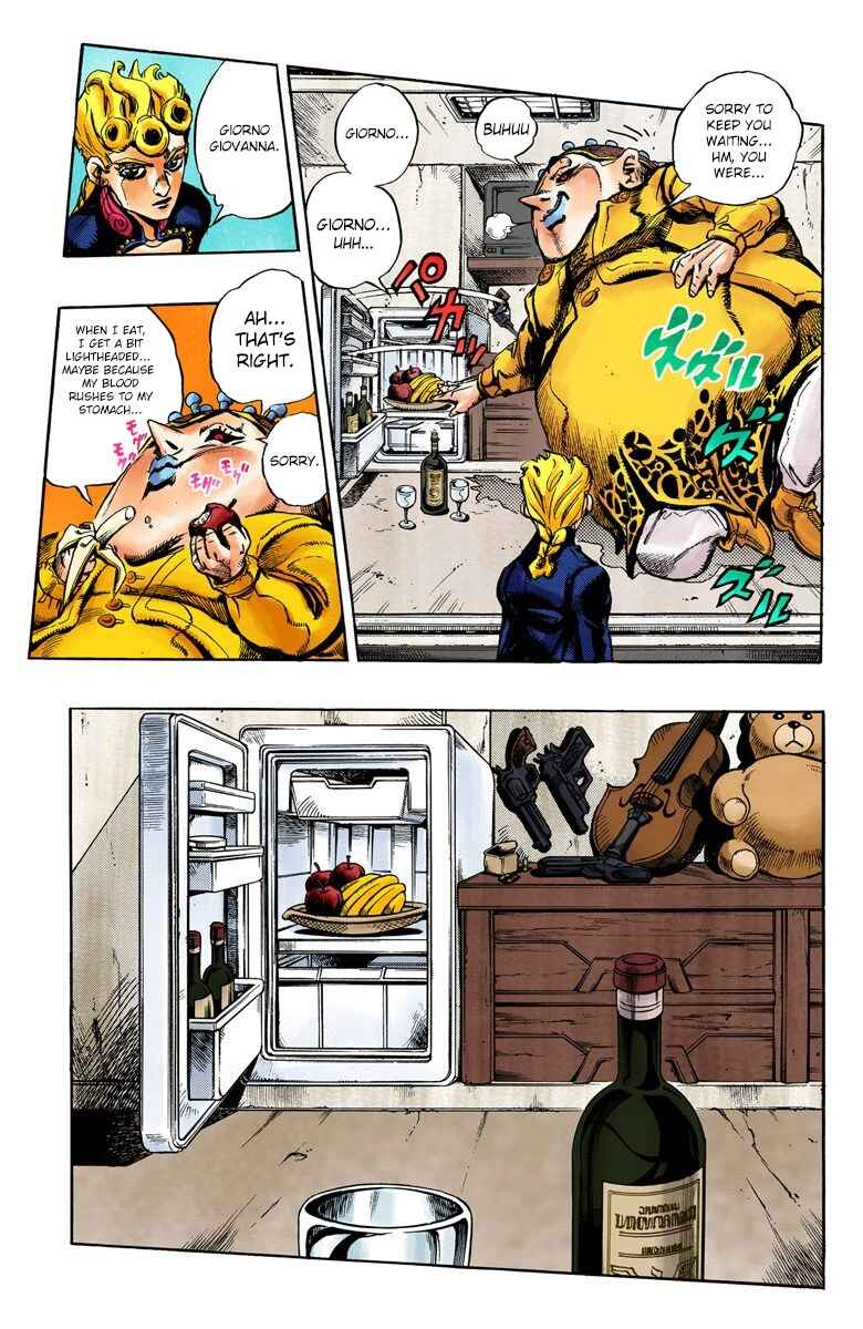 JoJo no Kimyou na Bouken: Part 5 - Ougon no Kaze Color-ban Chapter 16 - Page 13
