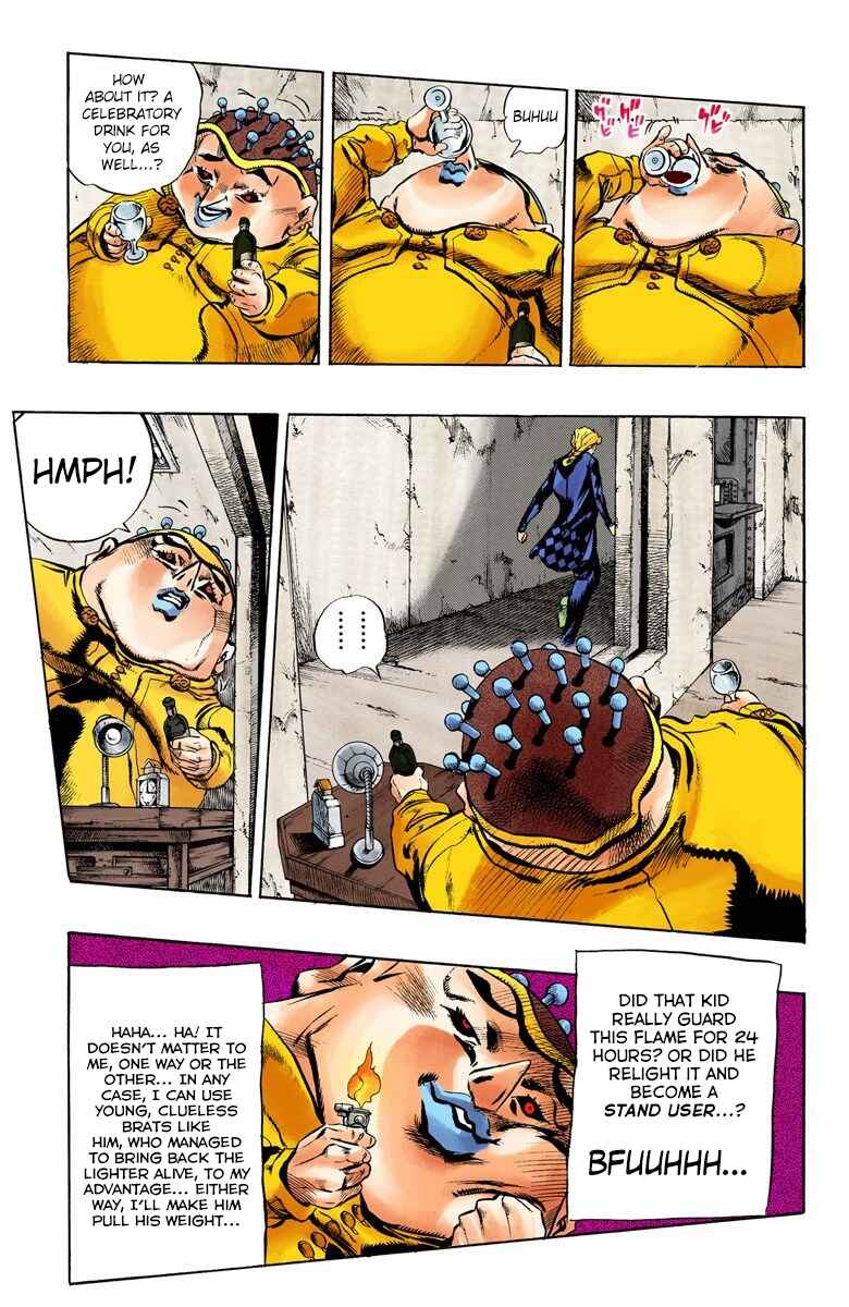JoJo no Kimyou na Bouken: Part 5 - Ougon no Kaze Color-ban Chapter 16 - Page 17