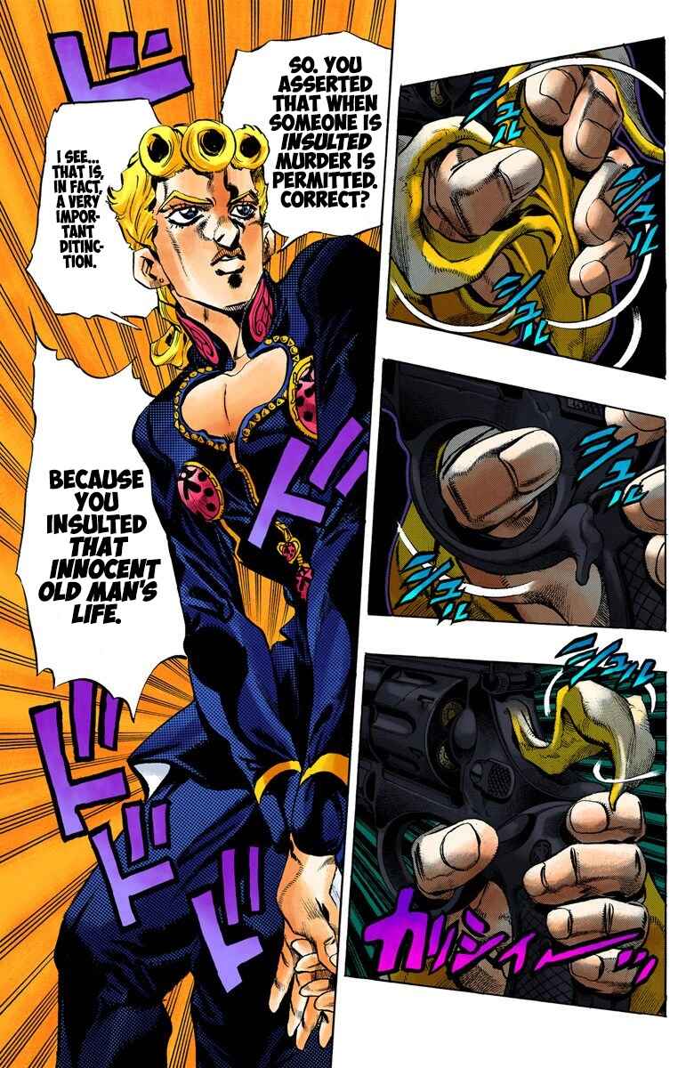 JoJo no Kimyou na Bouken: Part 5 - Ougon no Kaze Color-ban Chapter 16 - Page 21