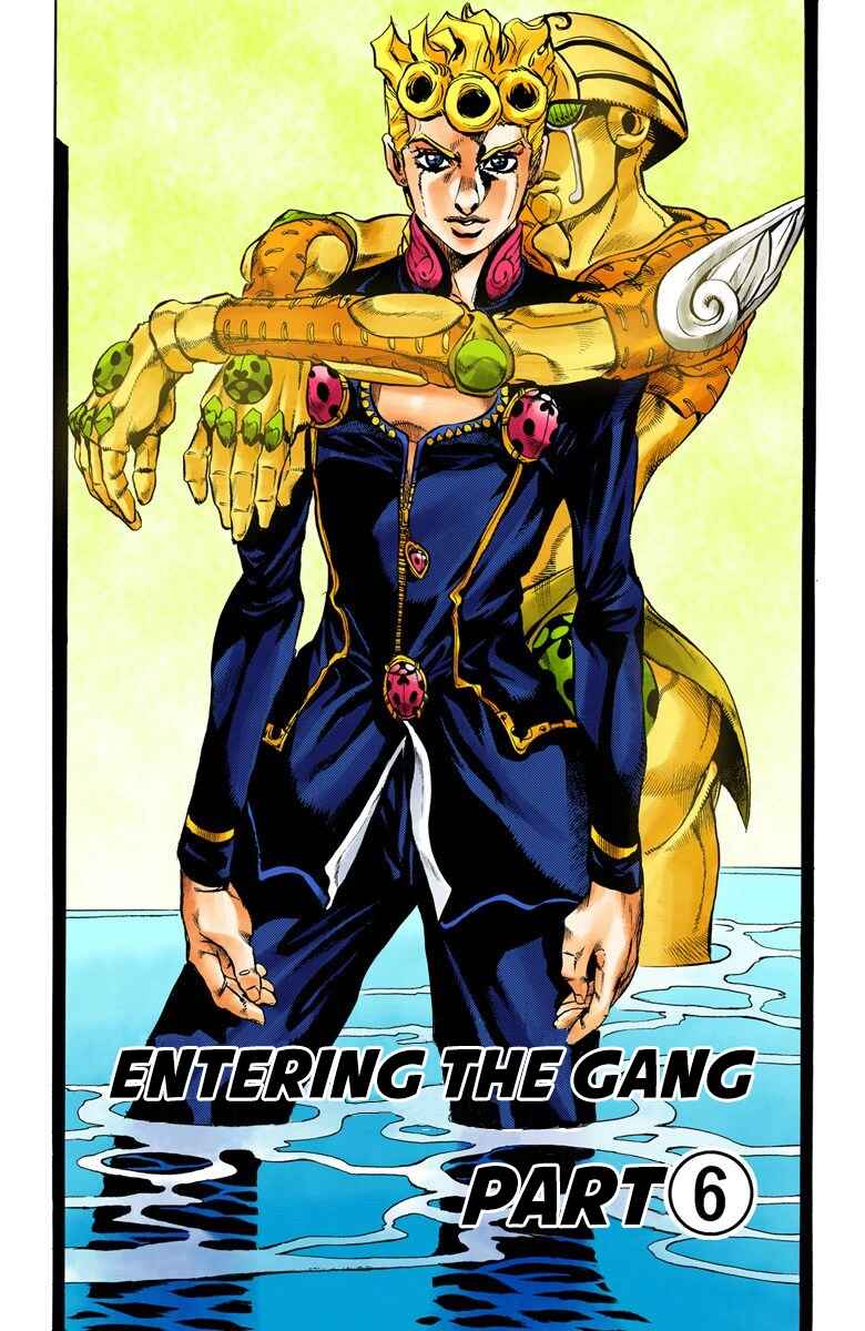 JoJo no Kimyou na Bouken: Part 5 - Ougon no Kaze Color-ban Chapter 16 - Page 3