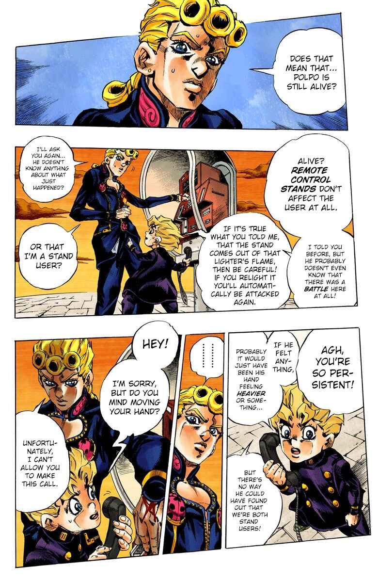 JoJo no Kimyou na Bouken: Part 5 - Ougon no Kaze Color-ban Chapter 16 - Page 6