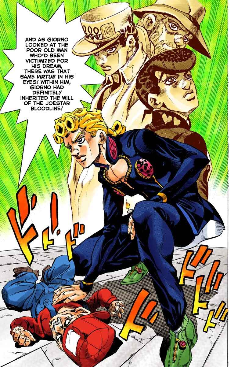 JoJo no Kimyou na Bouken: Part 5 - Ougon no Kaze Color-ban Chapter 16 - Page 9