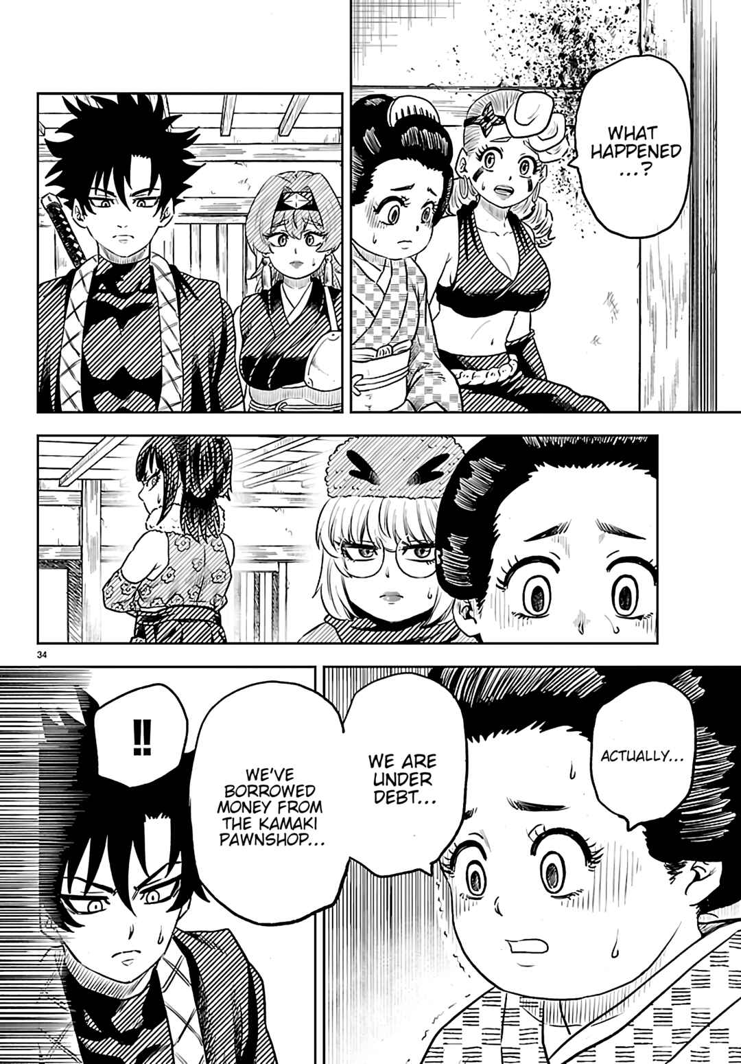 Hanzou to Juusan-nin no Kunoichi-tachi Chapter 2 - Page 36