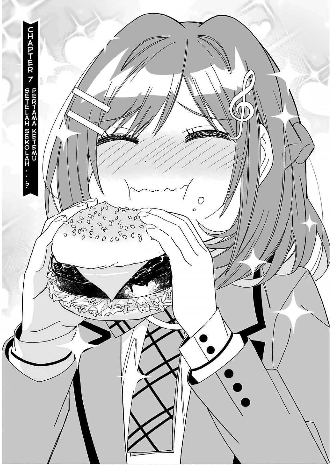 Classmate no Moto Idol ga, Tonikaku Kyodou Fushin nandesu. Chapter 7 - Page 1