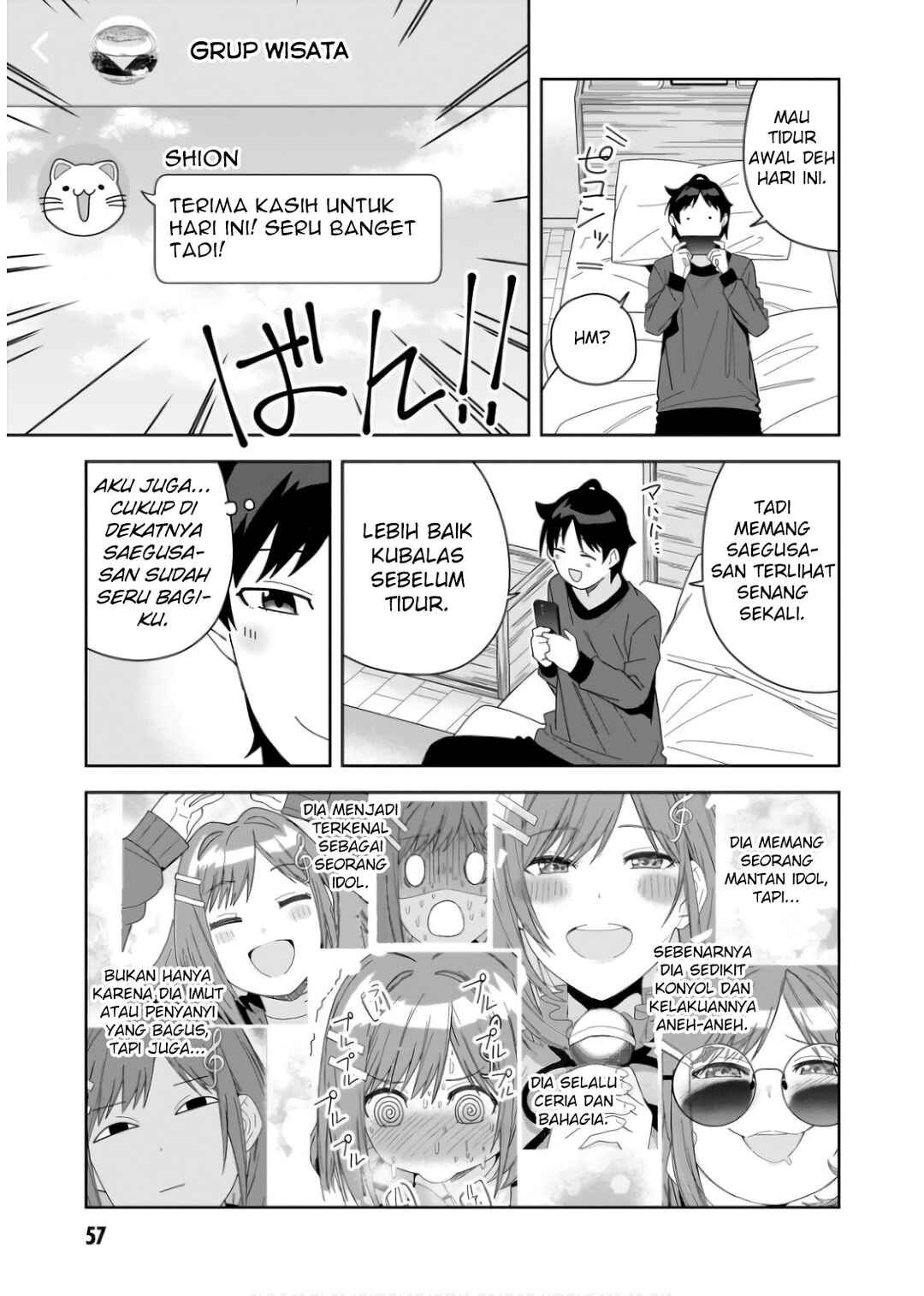 Classmate no Moto Idol ga, Tonikaku Kyodou Fushin nandesu. Chapter 7 - Page 21