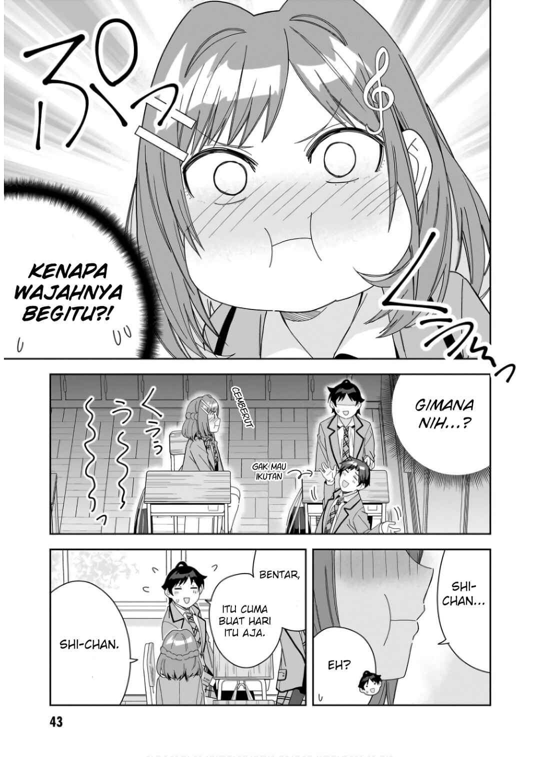 Classmate no Moto Idol ga, Tonikaku Kyodou Fushin nandesu. Chapter 7 - Page 7