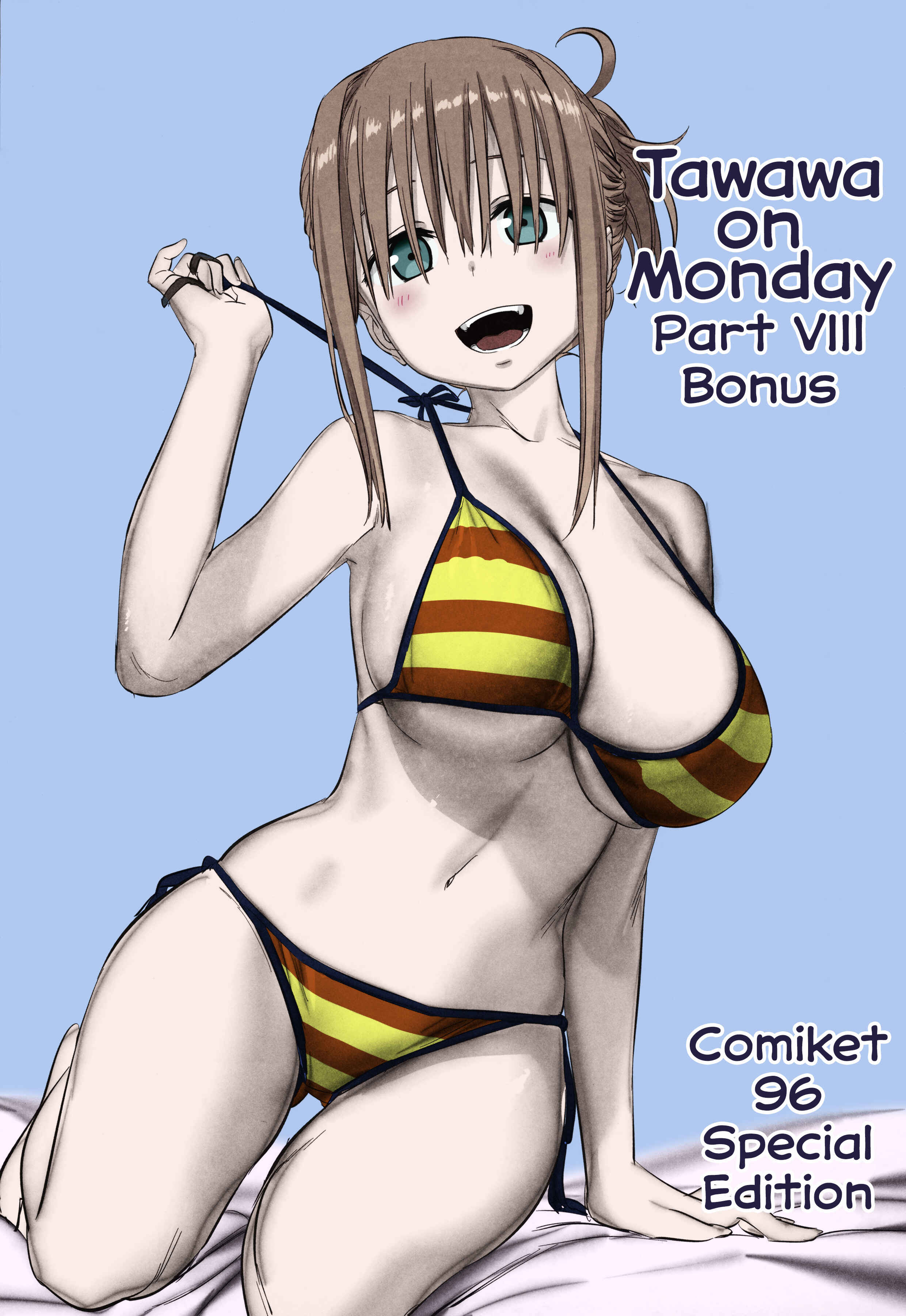 Getsuyoubi no Tawawa (Twitter Webcomic) (Fan Colored) Chapter 27 - Page 1