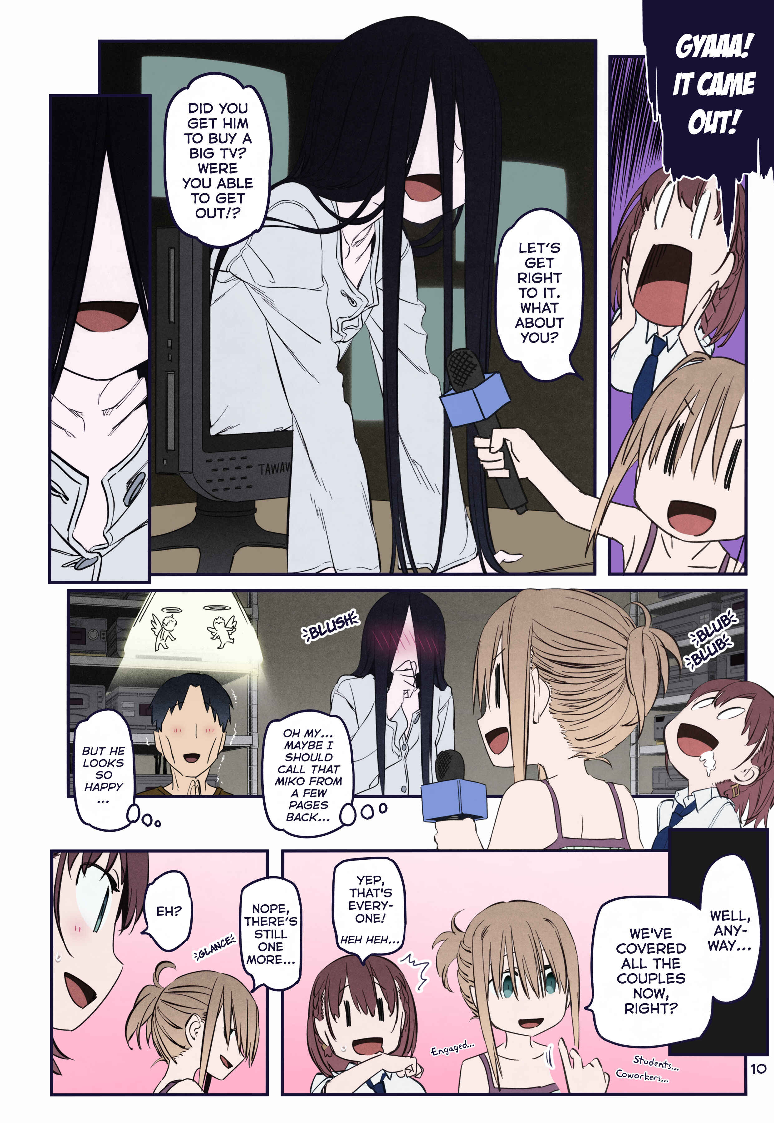 Getsuyoubi no Tawawa (Twitter Webcomic) (Fan Colored) Chapter 27 - Page 10