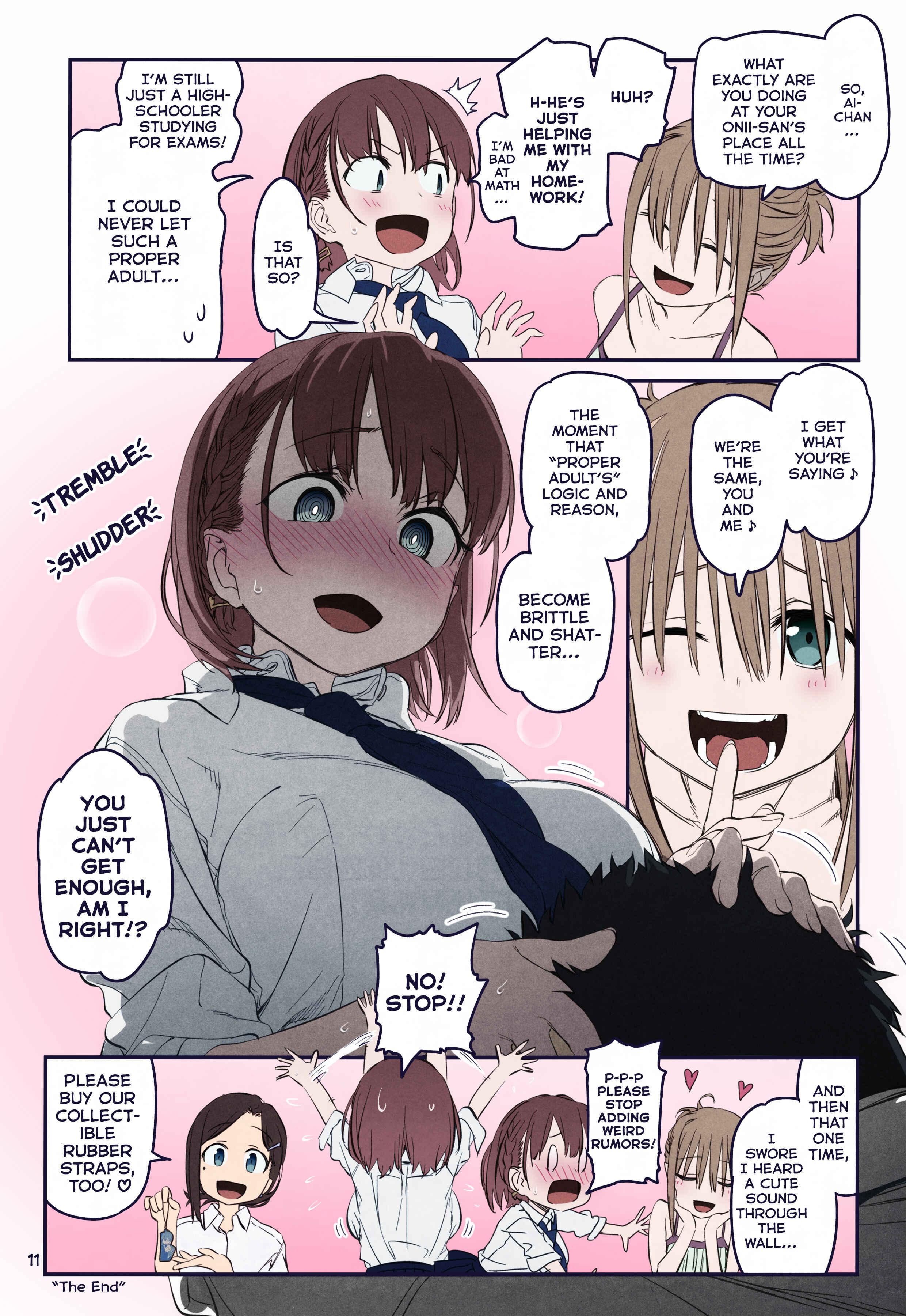 Getsuyoubi no Tawawa (Twitter Webcomic) (Fan Colored) Chapter 27 - Page 11
