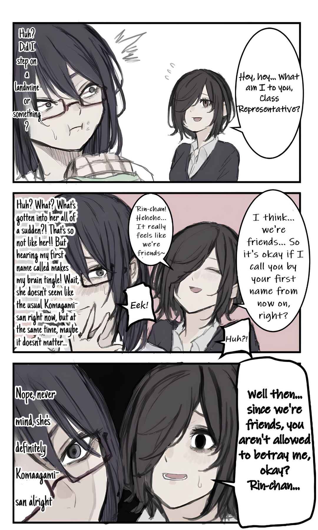 Nanka Kawatteshimatta Osananajimi Chapter 54 - Page 1