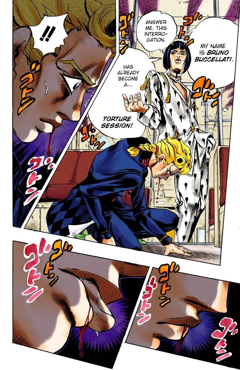 JoJo no Kimyou na Bouken: Part 5 - Ougon no Kaze Color-ban Chapter 5 - Page 15