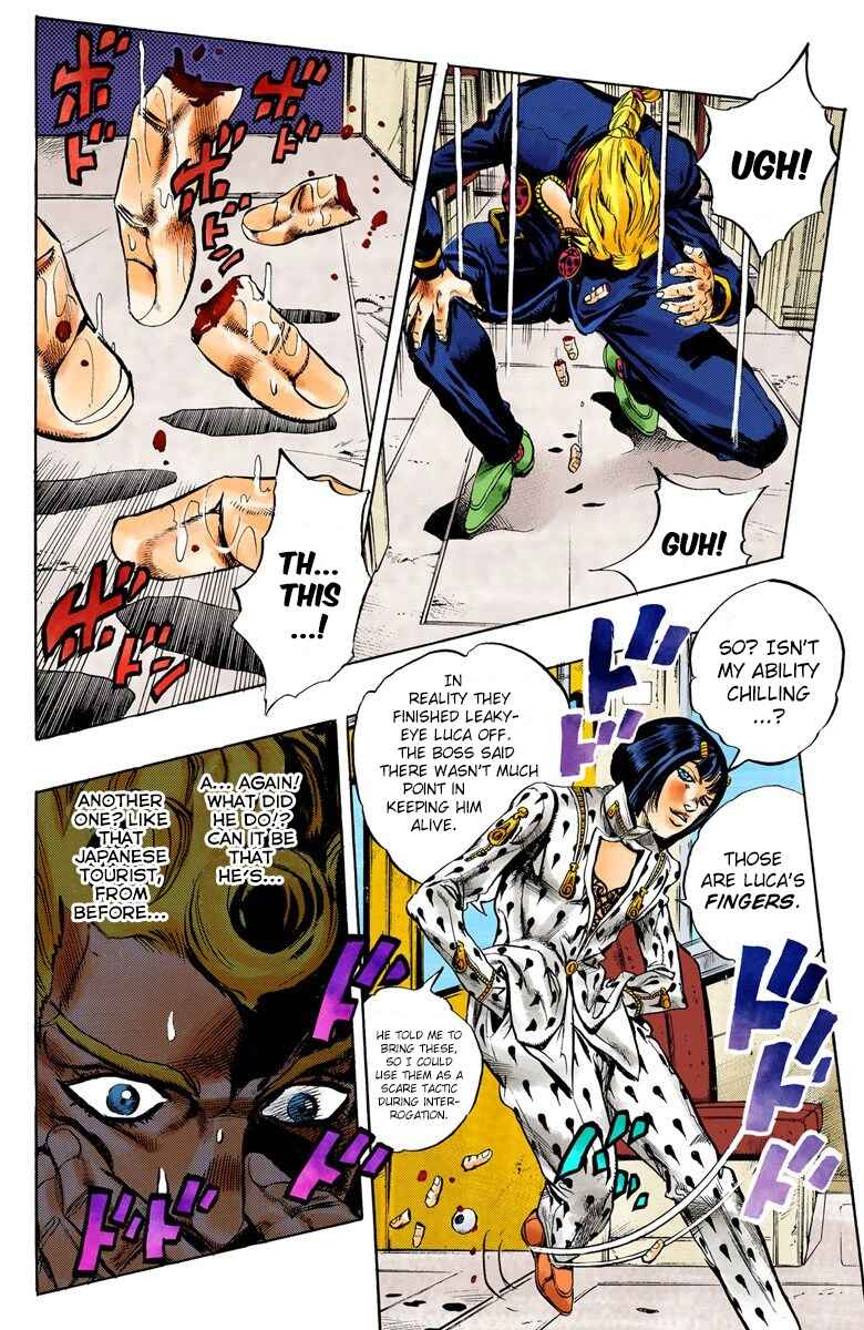 JoJo no Kimyou na Bouken: Part 5 - Ougon no Kaze Color-ban Chapter 5 - Page 17