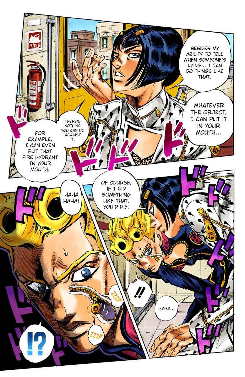 JoJo no Kimyou na Bouken: Part 5 - Ougon no Kaze Color-ban Chapter 5 - Page 18