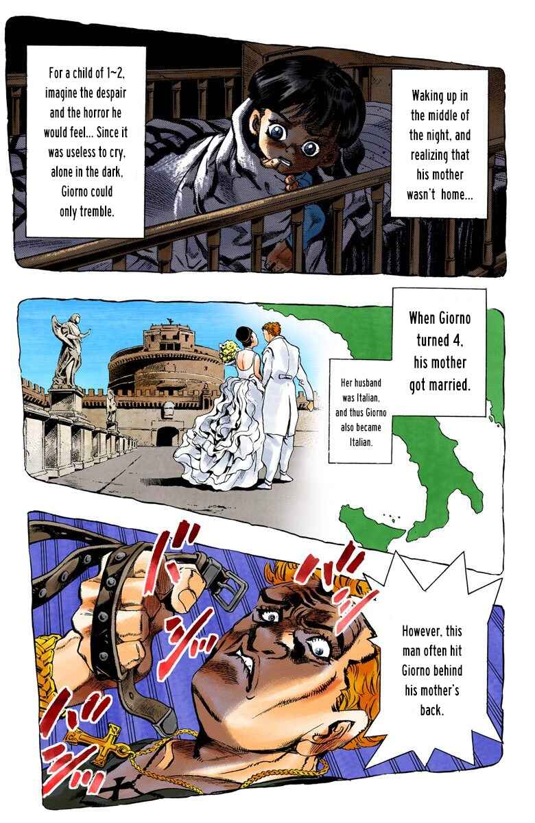 JoJo no Kimyou na Bouken: Part 5 - Ougon no Kaze Color-ban Chapter 5 - Page 4