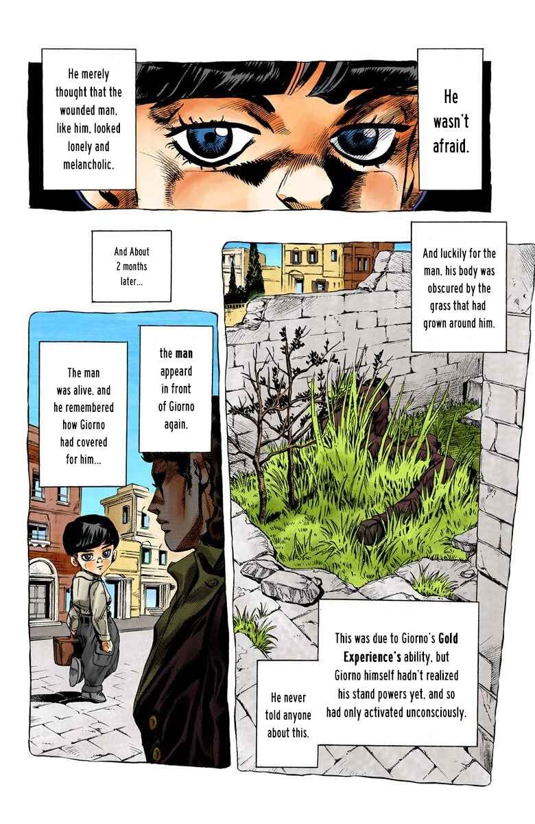JoJo no Kimyou na Bouken: Part 5 - Ougon no Kaze Color-ban Chapter 5 - Page 7