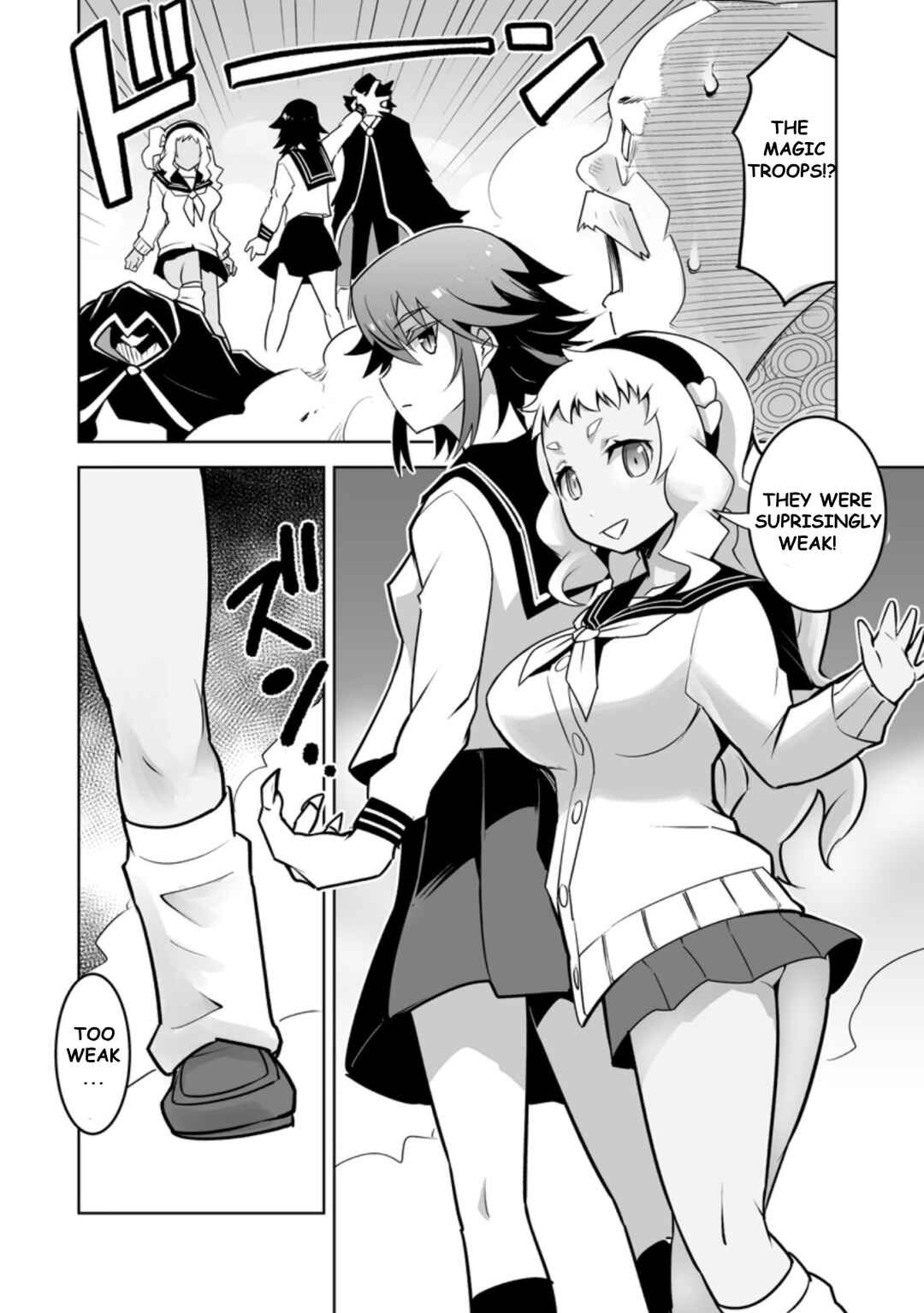 Class Ten'i de Ore dake Haburareta node, Doukyuusei Harem Tsukuru koto ni shita Chapter 22.3 - Page 4