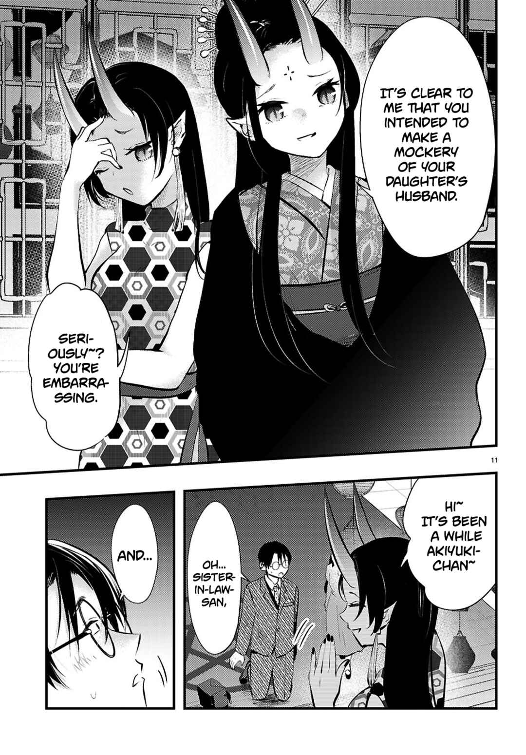 Tsuma no Kigen de Tenkou ga Kawaru Hanashi Chapter 17 - Page 11