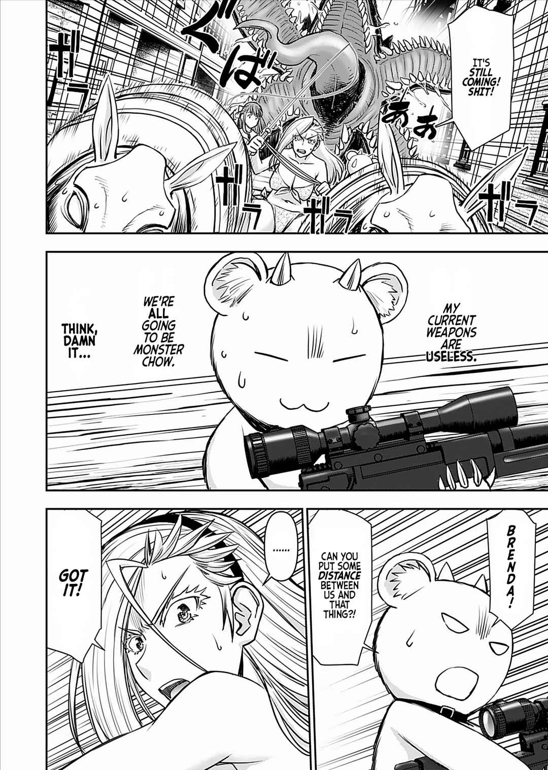 Isekai Sniper wa Onna Senshi no Mofumofu Aigan Doubutsu Chapter 18 - Page 8