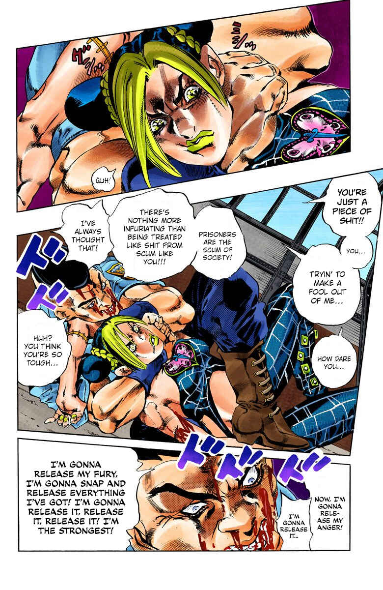 JoJo no Kimyou na Bouken: Part 6 - Stone Ocean Color-ban Chapter 63 - Page 19