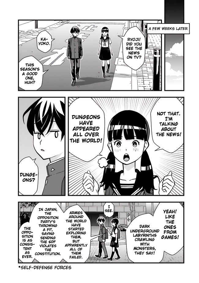 Isekai-gaeri no Yuusha wa, Dungeon ga Shutsugen Shita Genjitsu Sekai de, Influencer ni Natte Kane o Kasegimasu! Chapter 1 - Page 53