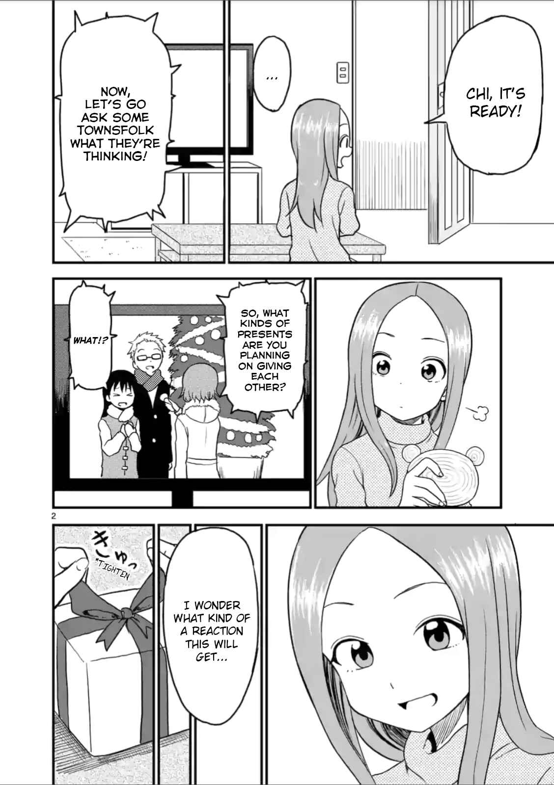 Karakai Jouzu no (Moto) Takagi-san Chapter 22 - Page 2