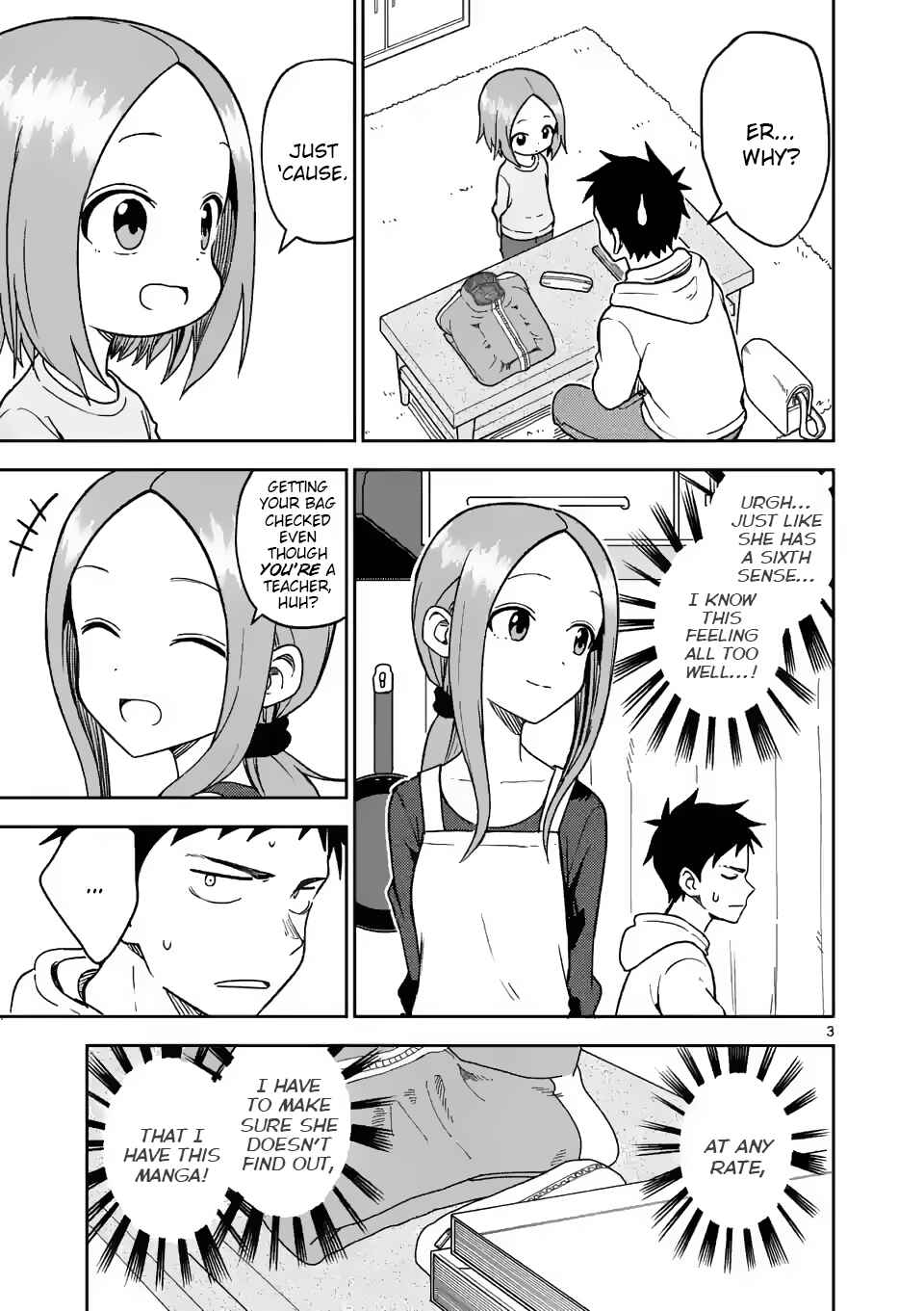 Karakai Jouzu no (Moto) Takagi-san Chapter 168 - Page 3