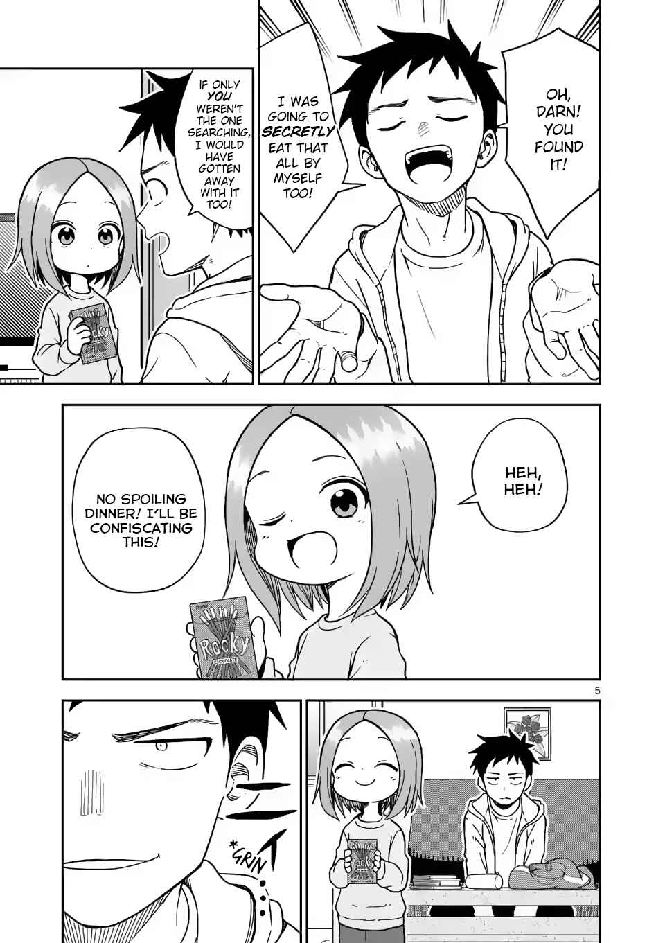 Karakai Jouzu no (Moto) Takagi-san Chapter 168 - Page 5