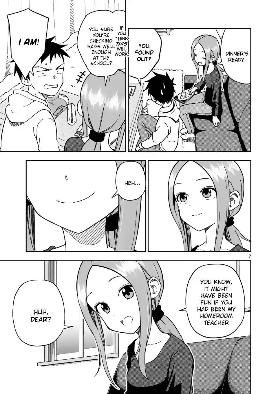 Karakai Jouzu no (Moto) Takagi-san Chapter 168 - Page 7