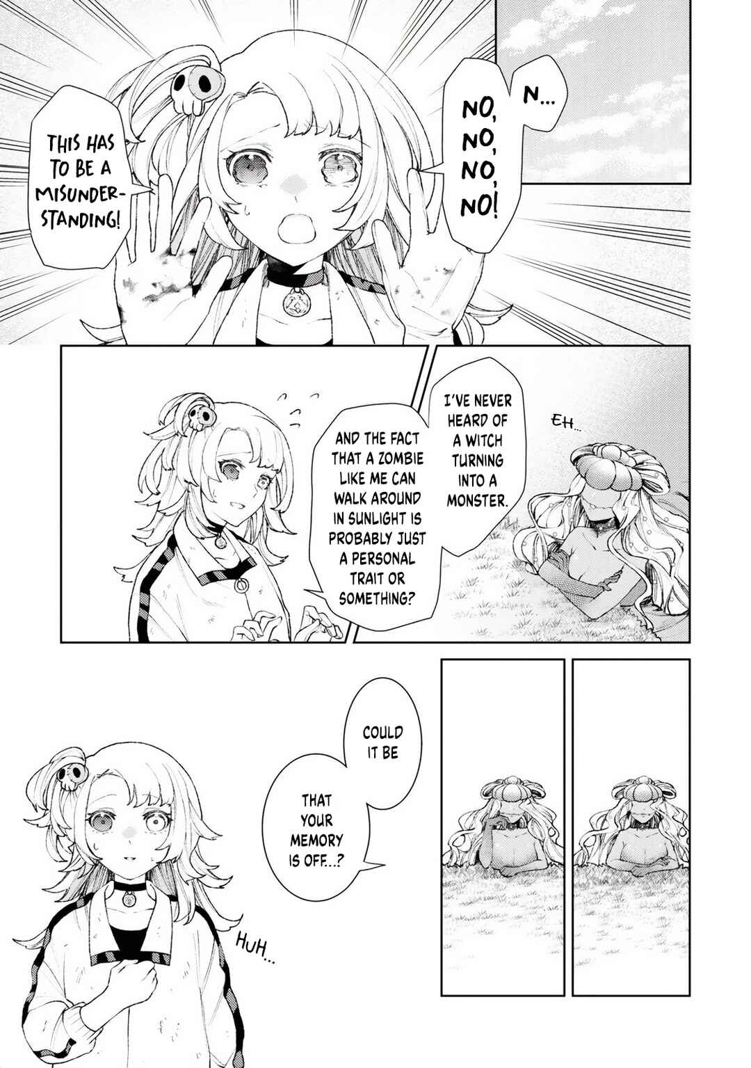 Shikabane Shoujo to Ai ga Omoi Sei-kishi no Toubatsu Gakuen Life Chapter 5 - Page 3