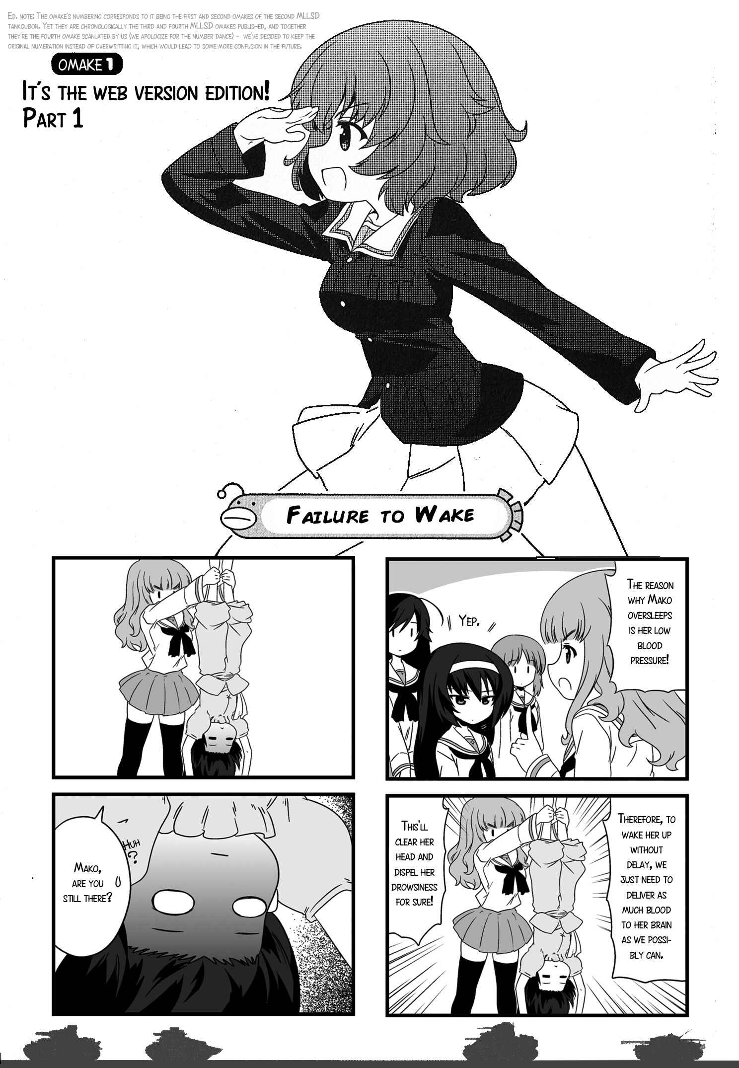 GIRLS und PANZER - Motto Love Love Sakusen desu! Chapter 13.5 - Page 1