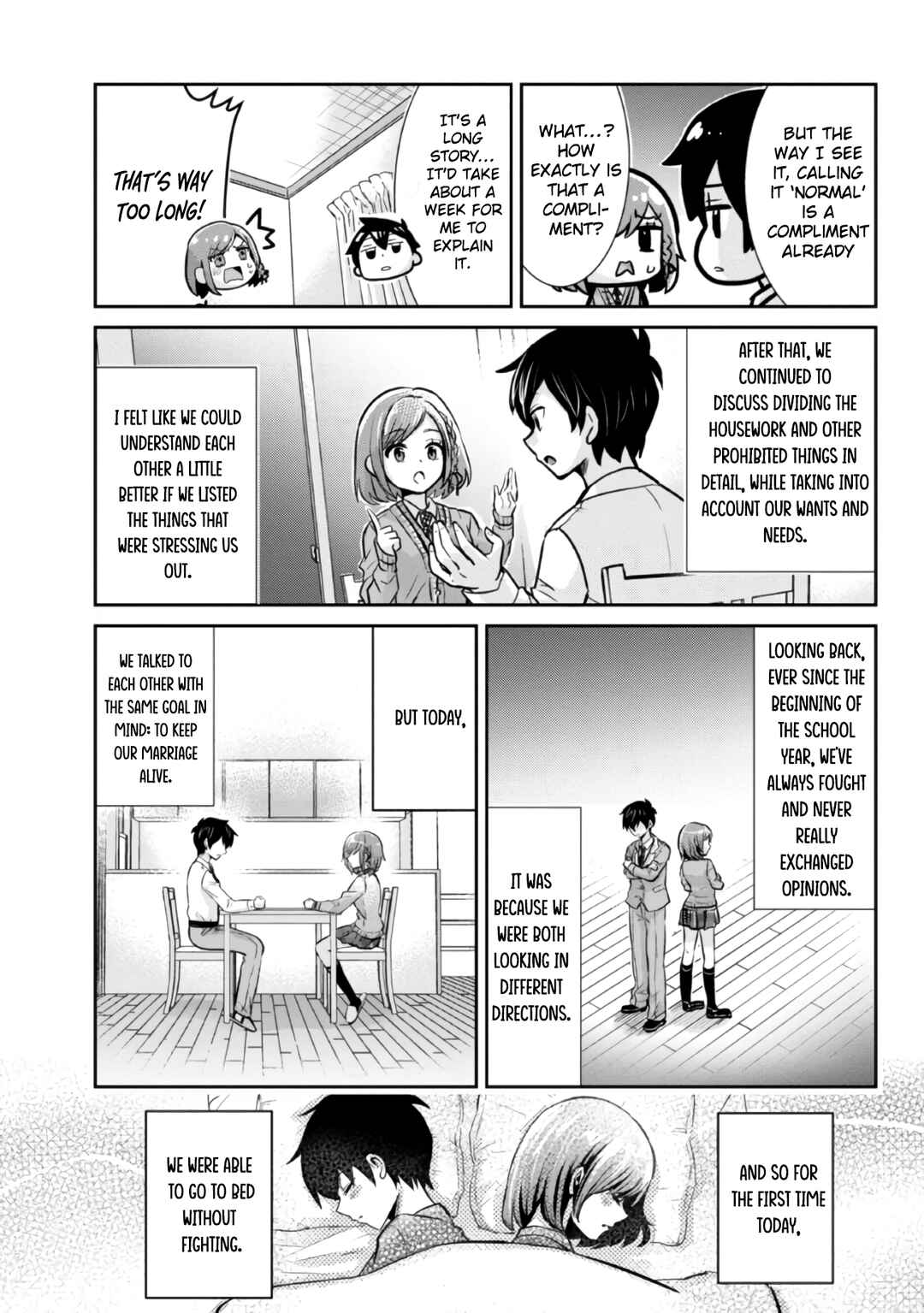 Class no Daikirai na Joshi to Kekkon Suru Koto ni Natta. Chapter 6.2 - Page 2