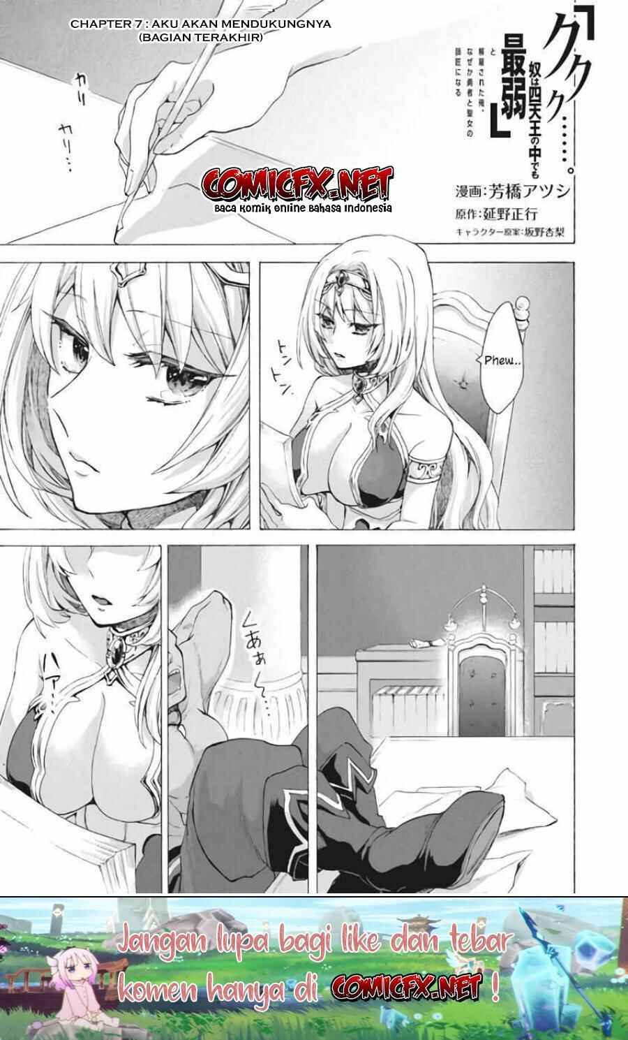 "Kukuku...... Yatsu wa Shiten'nou no Naka Demo Saijaku" to Kaiko sa Reta Ore, Naze ka Yuusha to Seijo no Shishou ni Naru Chapter 7.2 - Page 2