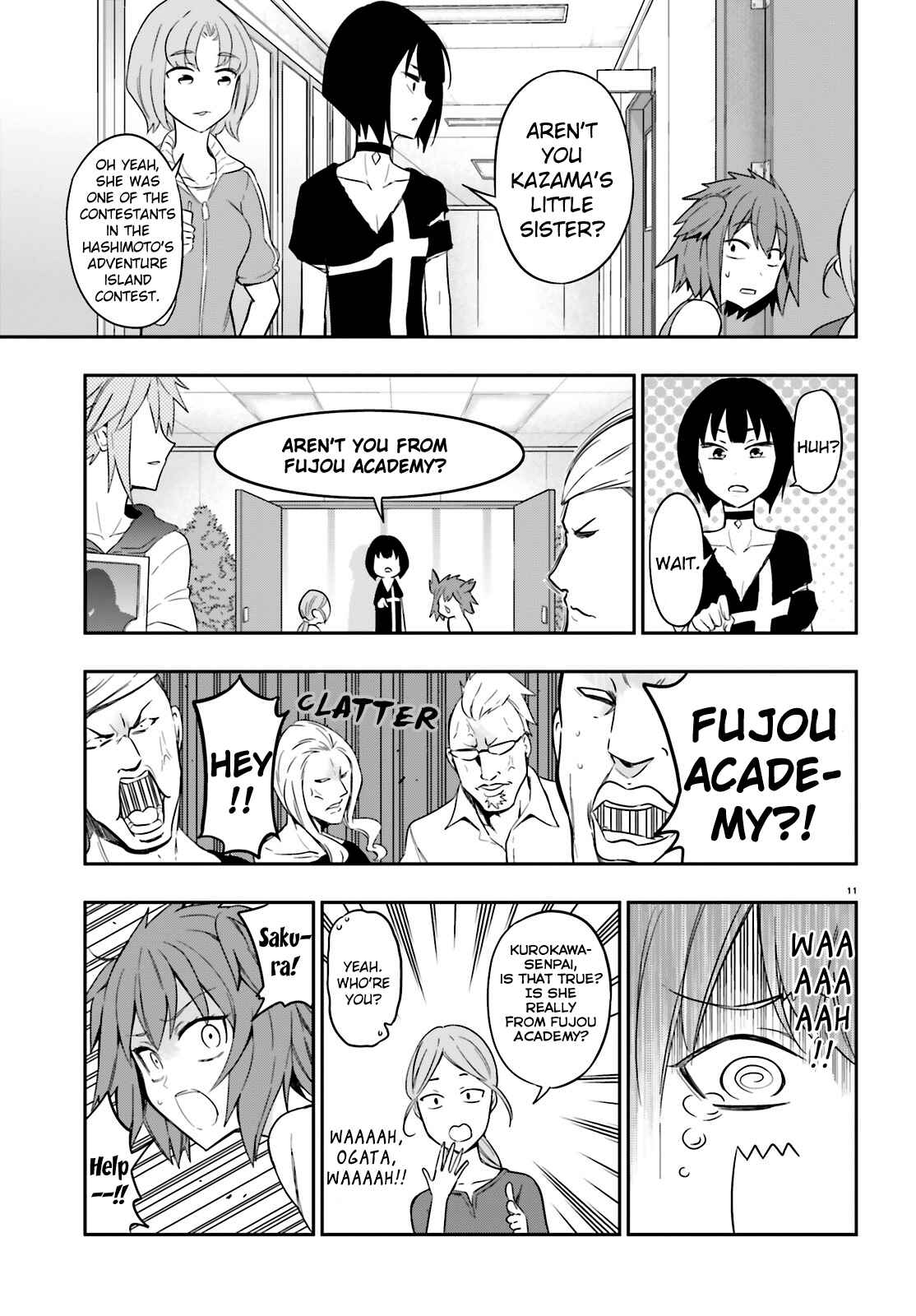D-Frag! Chapter 98 - Page 11