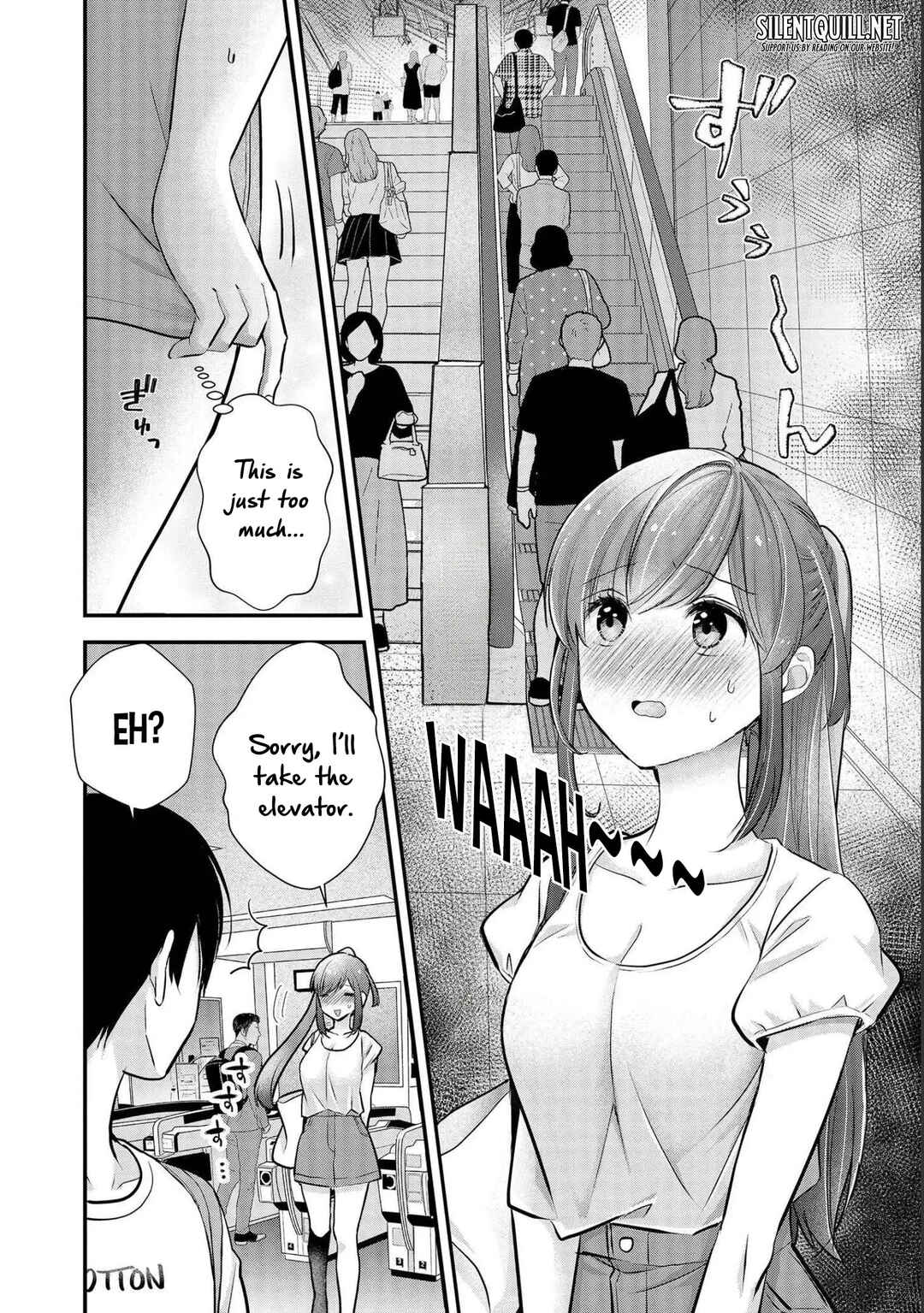 Shimazaki Nana @ Oshigoto Boshuuchuu Chapter 15 - Page 13