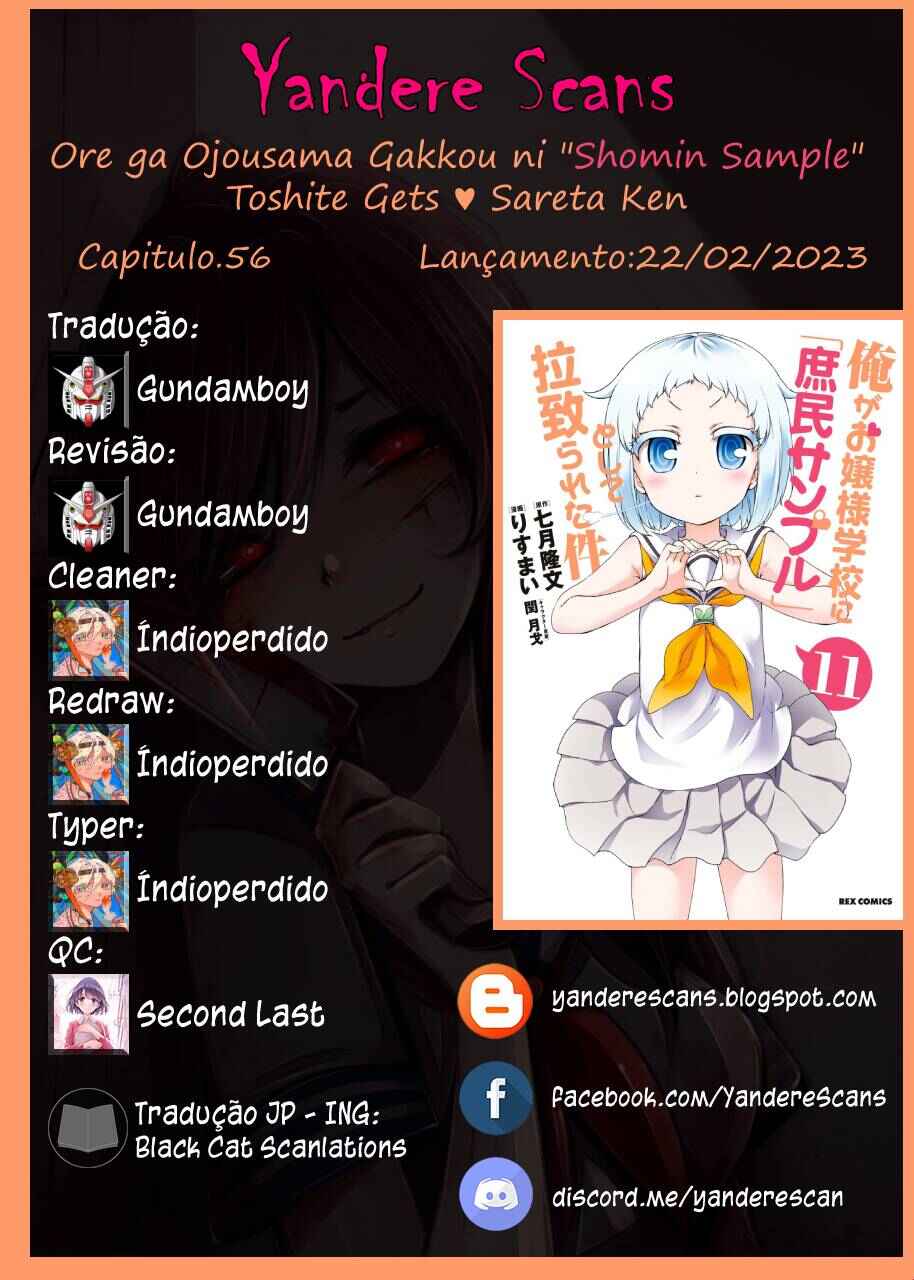 Ore ga Ojousama Gakkou ni "Shomin Sample" to shite Rachirareta Ken Chapter 56 - Page 1