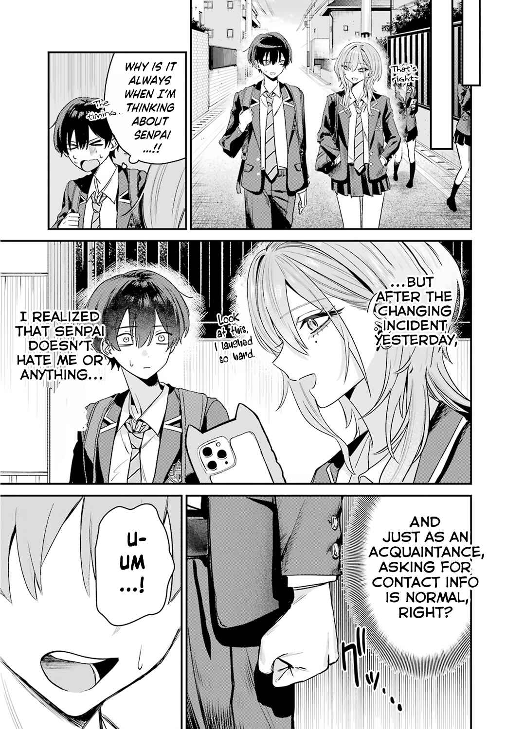 Haimiya-senpai wa Kowakute Kawaii Chapter 7 - Page 6