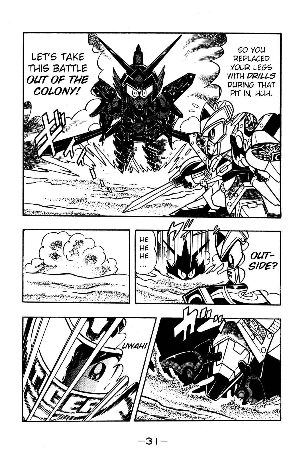 Hyper Warrior Gundam Boy Chapter 40 - Page 31