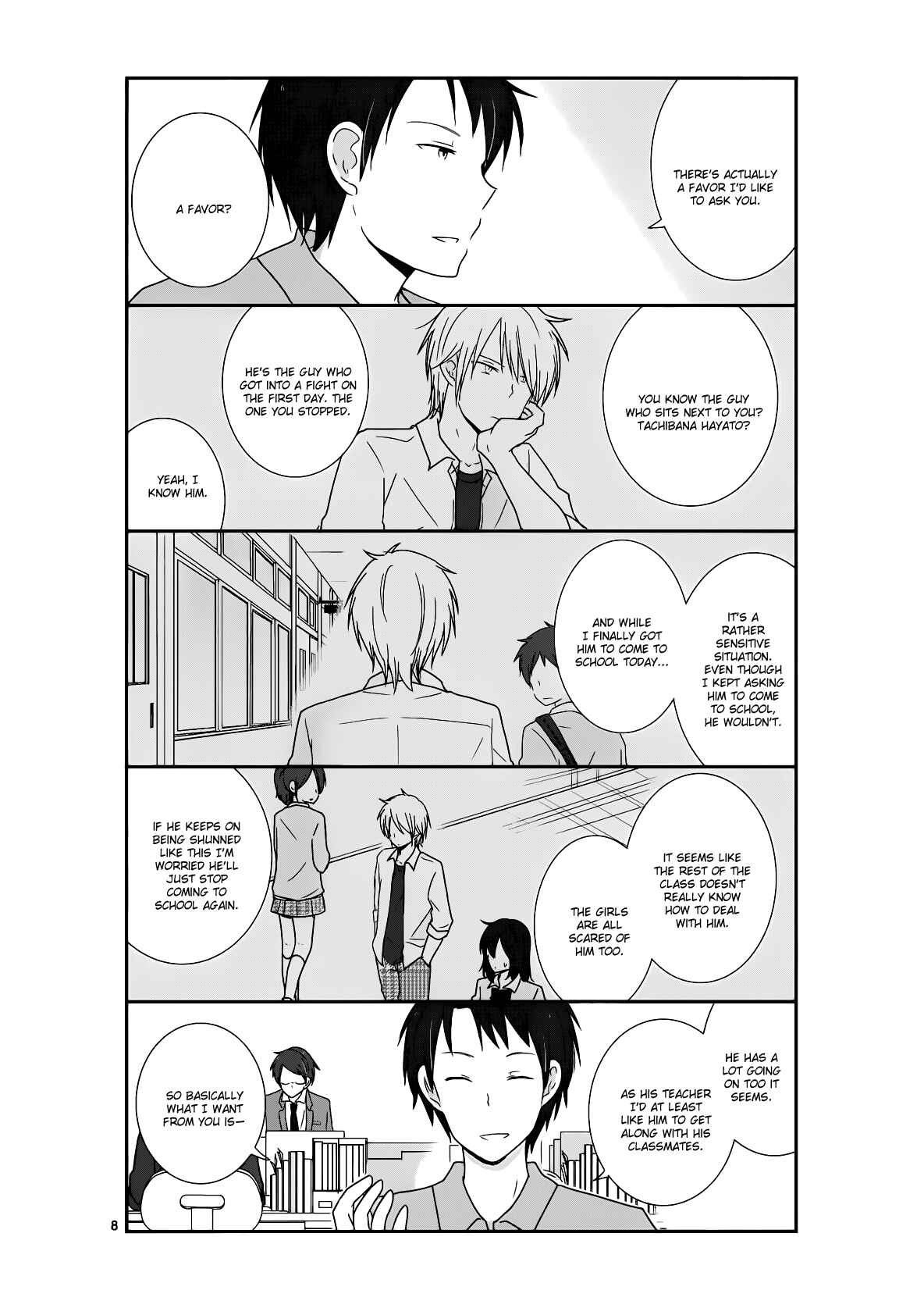 Shishunki Bitter Change Chapter 21 - Page 8