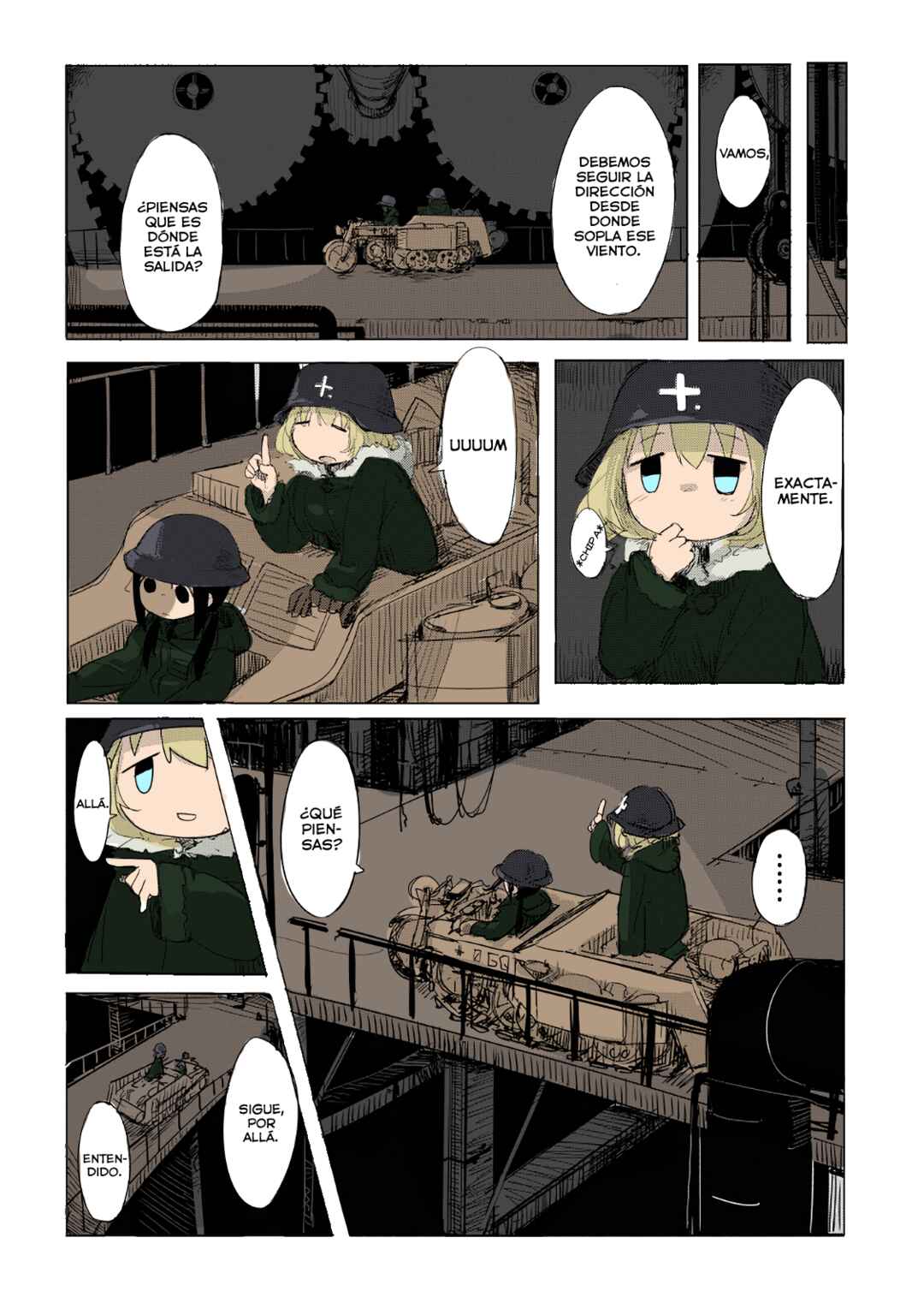 Shoujo Shuumatsu Ryokou (Fan Colored) Chapter 1 - Page 13