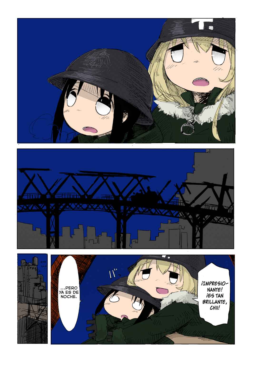Shoujo Shuumatsu Ryokou (Fan Colored) Chapter 1 - Page 16