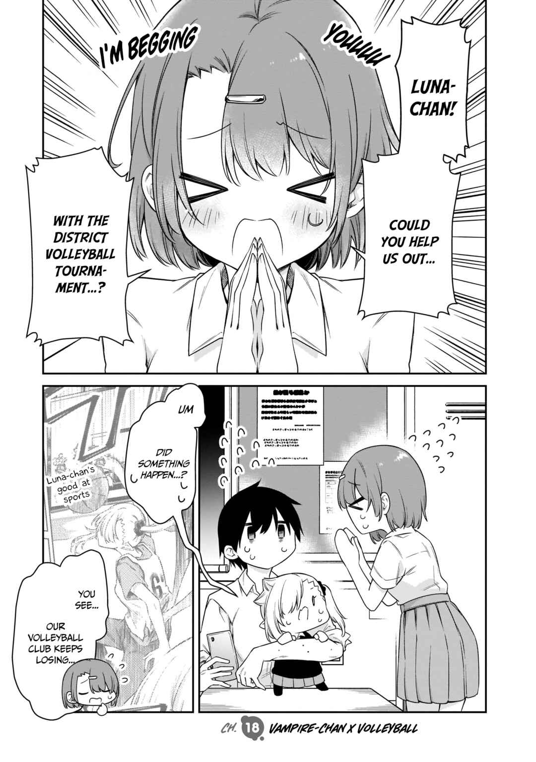 Chanto Suenai Kyuuketsuki-chan Chapter 18 - Page 2