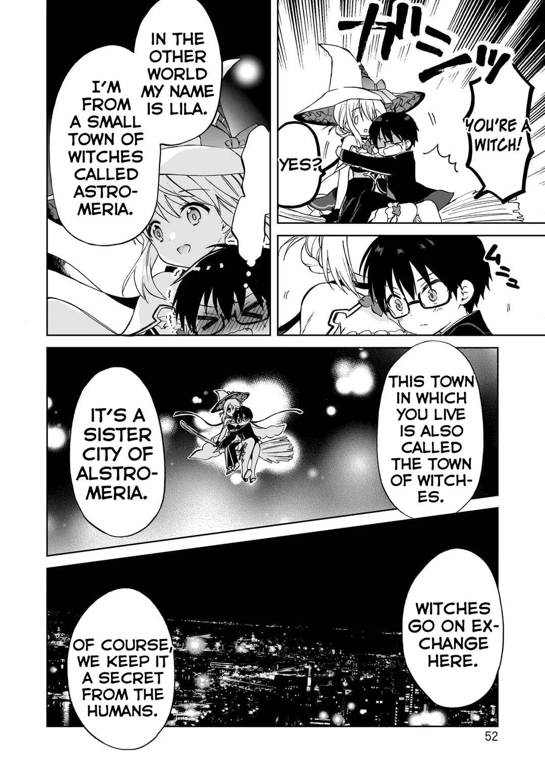 Majo wa Mangetsu ni Saku Chapter 1 - Page 54