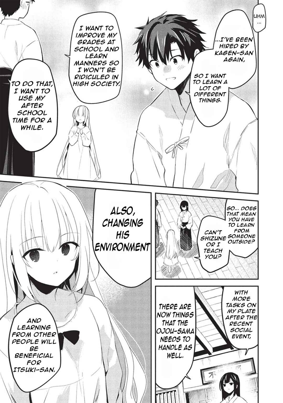 Saijo no Osewa - Takane no Hana-darake na Meimonkou de, Gakuin Ichi no Ojousama (Seikatsu Nouryoku Kaimu) wo Kagenagara Osewa Suru koto ni narimashita Chapter 25 - Page 12