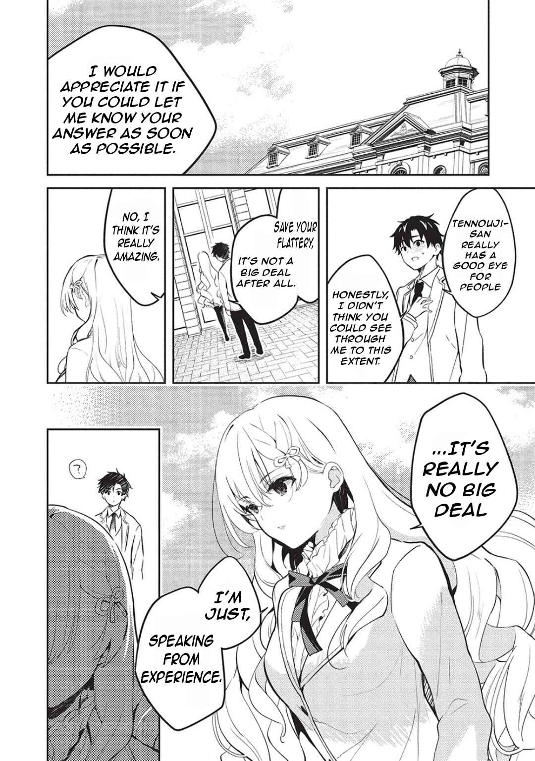 Saijo no Osewa - Takane no Hana-darake na Meimonkou de, Gakuin Ichi no Ojousama (Seikatsu Nouryoku Kaimu) wo Kagenagara Osewa Suru koto ni narimashita Chapter 25 - Page 5