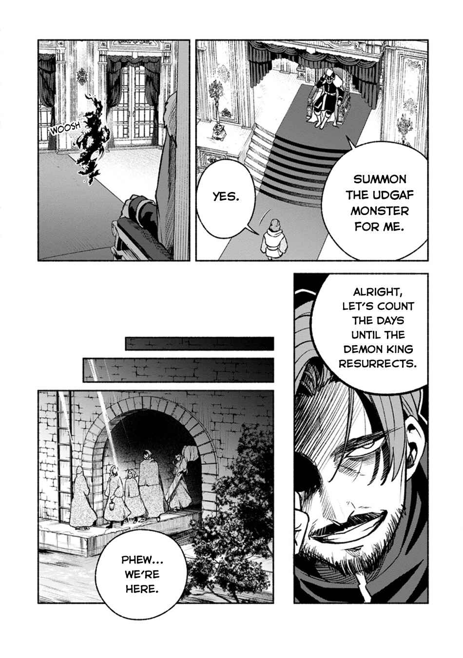 Sono Monban, Saikyou ni Tsuki: Tsuihou Sareta Bougyoryoku 9999 no Senshi, Outo no Monban to shite Musou Suru Chapter 28.2 - Page 8