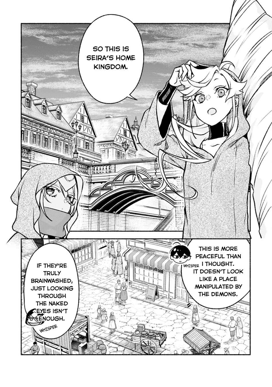 Sono Monban, Saikyou ni Tsuki: Tsuihou Sareta Bougyoryoku 9999 no Senshi, Outo no Monban to shite Musou Suru Chapter 28.2 - Page 9