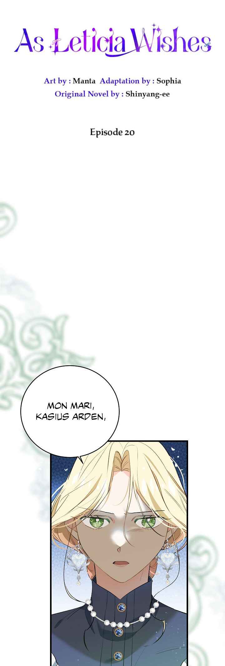 As Leticia Wishes Chapter 20 - Page 3