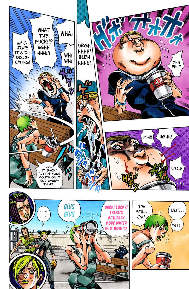 JoJo no Kimyou na Bouken: Part 6 - Stone Ocean Color-ban Chapter 34 - Page 8