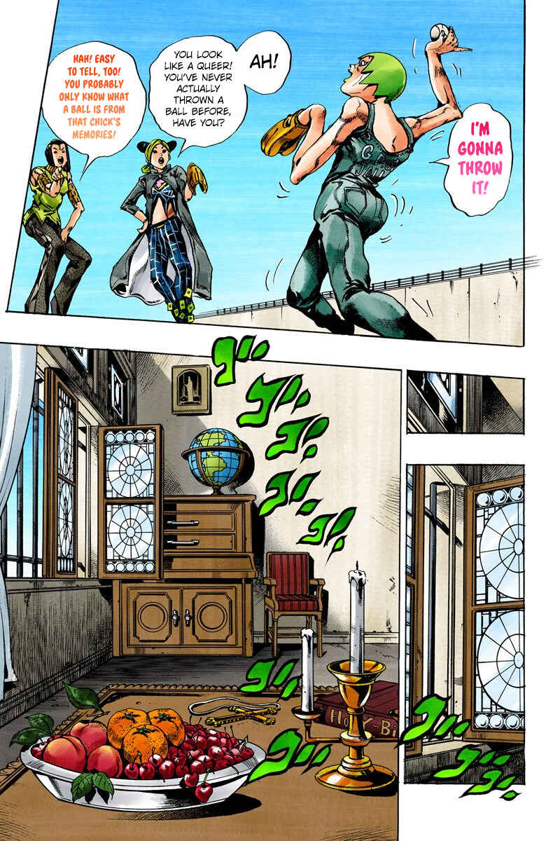 JoJo no Kimyou na Bouken: Part 6 - Stone Ocean Color-ban Chapter 34 - Page 9